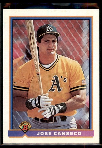 1991 Bowman Jose Canseco Oakland Athletics #227 - 第 1/2 張圖片