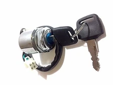 IGNITION KEY SWITCH 4 WIRE MALE PLUG INCLUDES 2 KEYS ATV QUAD DIRT BIKE GO KART