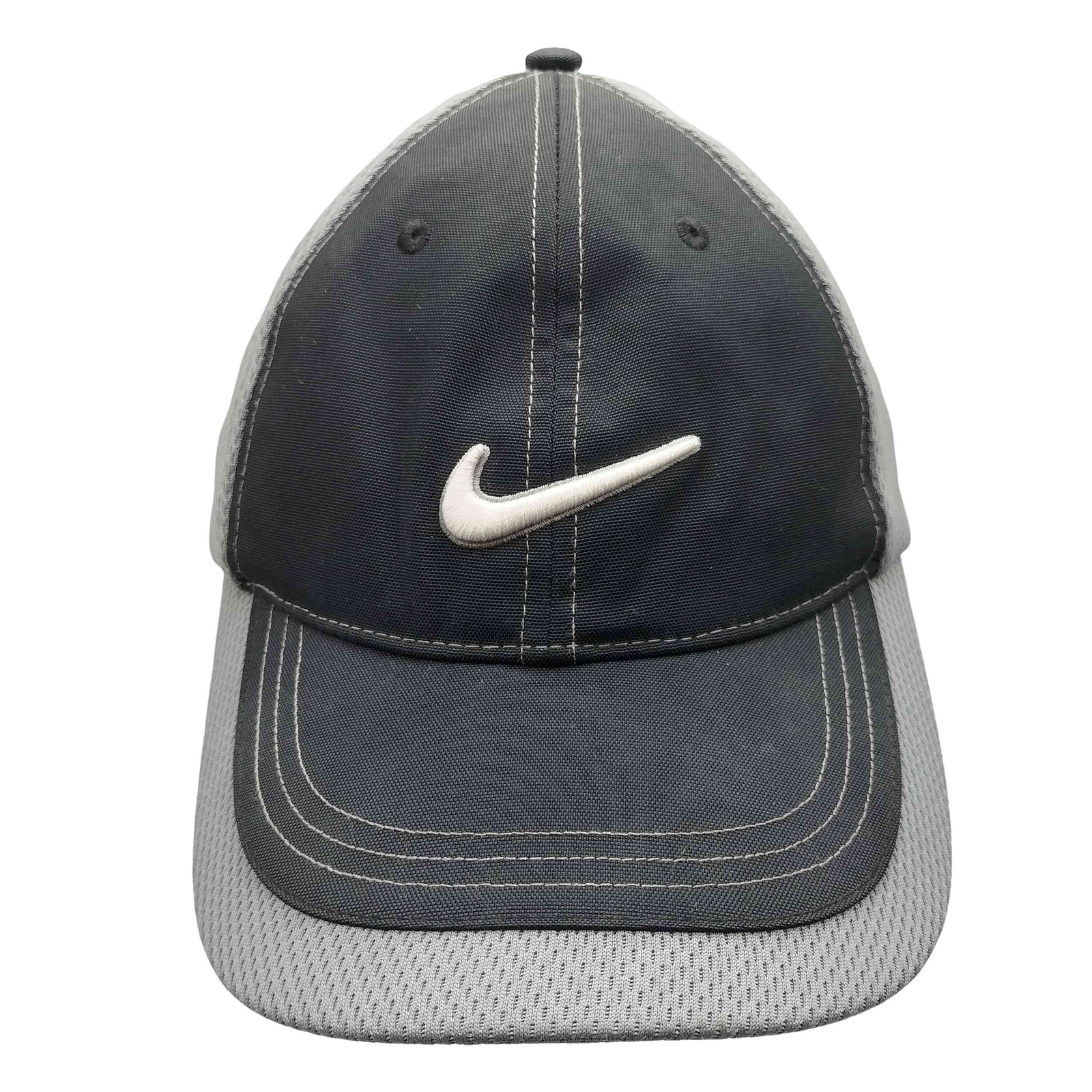 Nike Golf Swoosh Logo Embroidery Mesh Switching 6 Panel Cap Men's One Size EGR30