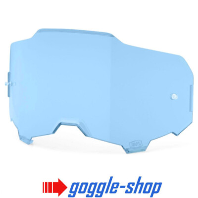 ORIGINAL 100% ARMEGA MOTOCROSS MTB BRILLE HD LENS - BLUE TINT
