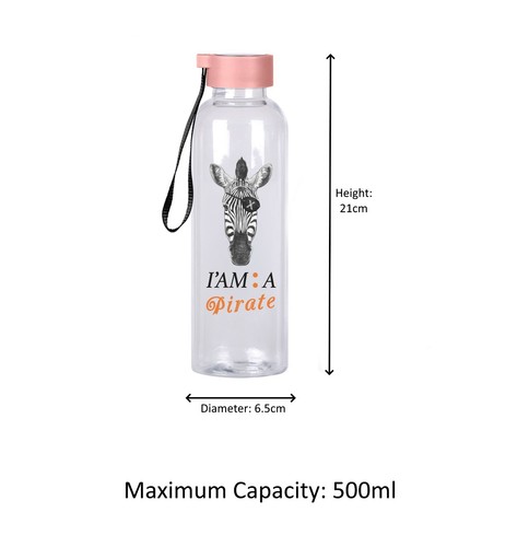 Motivational Water Bottle 500ml Sports Portable Leakproof Plastic Gym OFFER - Picture 12 of 40