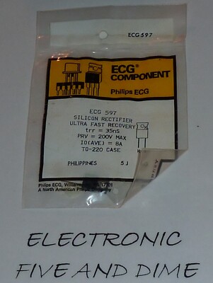 ECG597	R-SI 200V 8AMP ULTRA-FAST 1