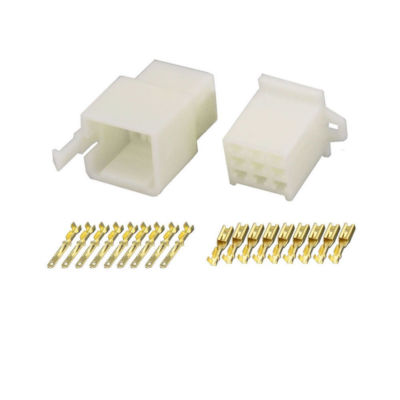 2.8MM 9 PIN WAY AUTOMOTIVE ELECTRICAL WIRE CONNECTOR MALE  AND FEMALE CABLE