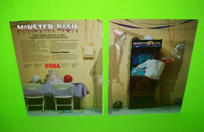 Monster Bash Arcade Arcade Game Ad From Trade Magazine Horror Monsters