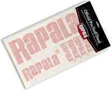 Rapala RDD1 Official Pro Staff Decals Bulk NIP