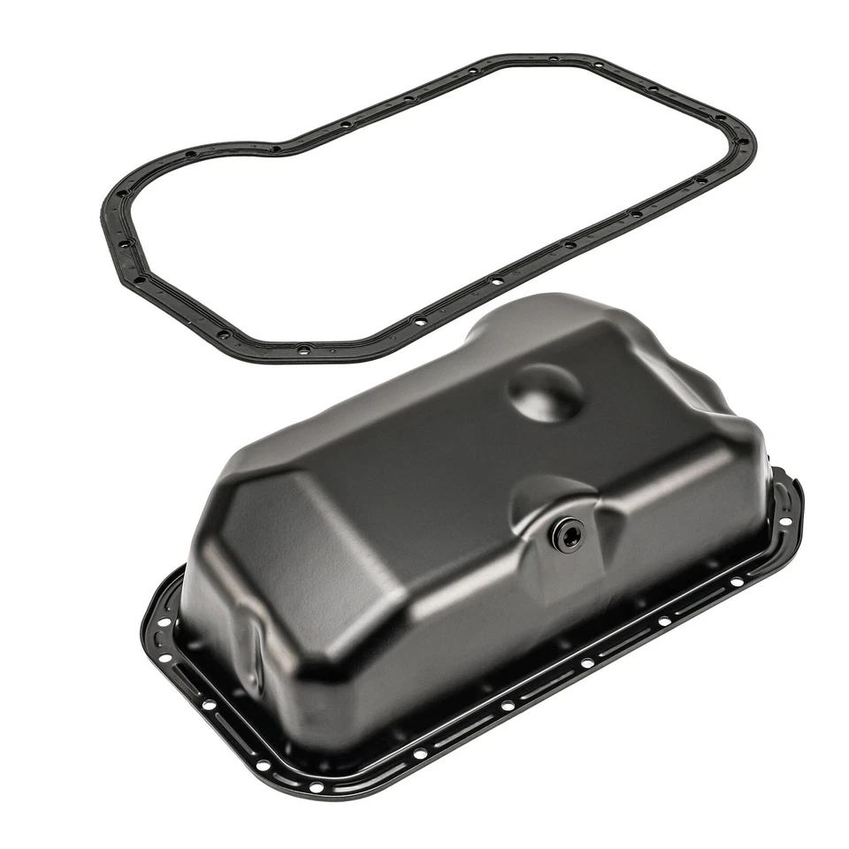 Compatível com Volkswagen Golf 1985-1998 Jetta 81-99 Passat Rabbit bandeja de óleo do motor - Imagem 2 de 4