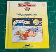 Vintage Teddy Ruxpin Lullabies Warm and Cuddly Songs to Dream By 1985 Book Only