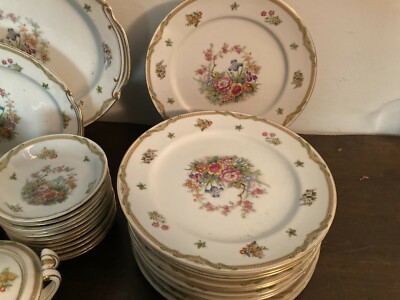VTG!! Fuji China “Fleurette” (Set of 70) Made in Occupied Japan