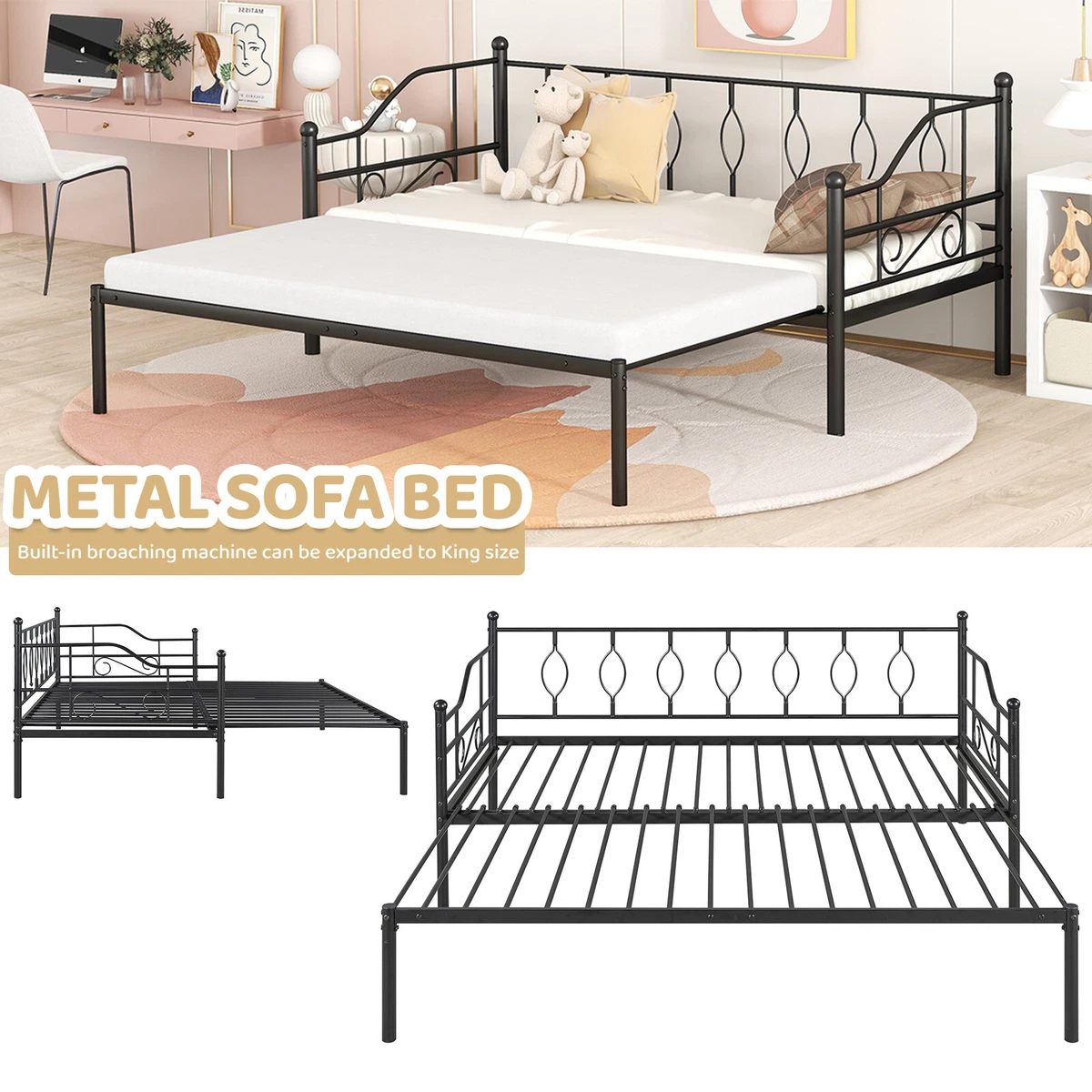 Metal Sofa Bed Designs Pictures Matttroy