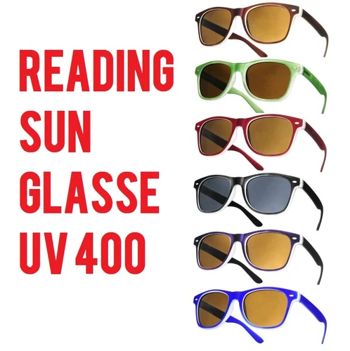 Sun Readers Reading Glasses Sunglasses UV400 Designer Spring