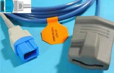 1pcs Compatible Spacelabs 1050 1600 90496Ultraview Spo2 Sensor Calbe Soft Tip