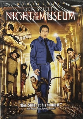 Night at the Museum - DVD - Ben Stiller - Robin Williams - Owen Wilson - Sealed