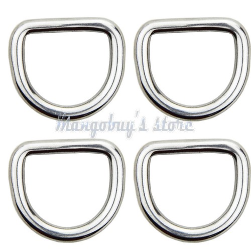 10PCS Delta & O & D Ring rings 316 Stainless Steel Polished Welded 15 20 25 30mm - Bild 25 von 30