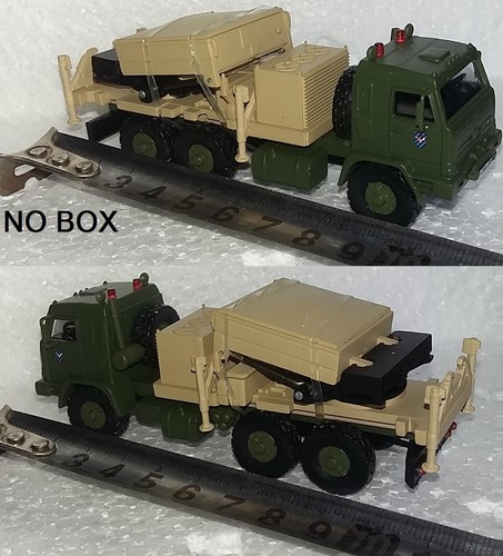 1/72 Amercom Panzerkampf TOC-1A M1083 TRUCK M270 M1A1 TANK gun half metal - Picture 19 of 38