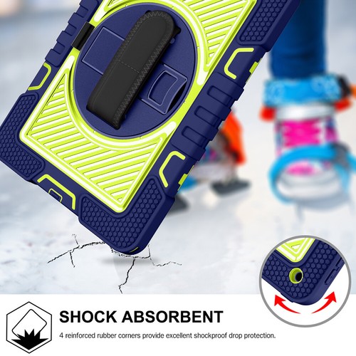 Shockproof Case for Apple iPad 9th 8th 7th 6/ 5th Generation with Shoulder Strap - Picture 14 of 36
