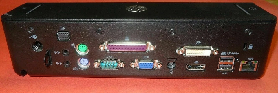 HP Dockingstation HSTNN-I11X für HP EliteBook 8740w, 8760w, 8770w + 120W. Netzt. - Bild 2 von 2