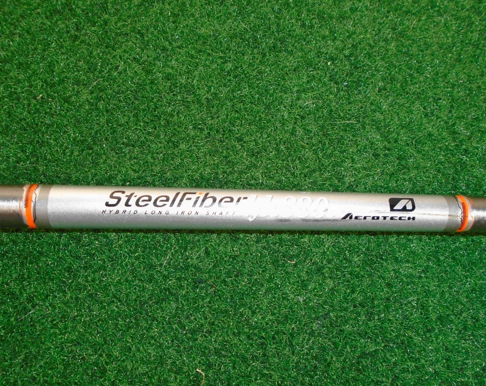 Great Mizuno Pro Fli-Hi 3 Iron, AeroTech SteelFiber HLS880 Steel F4 Stiff, Std. - Image 4 of 4