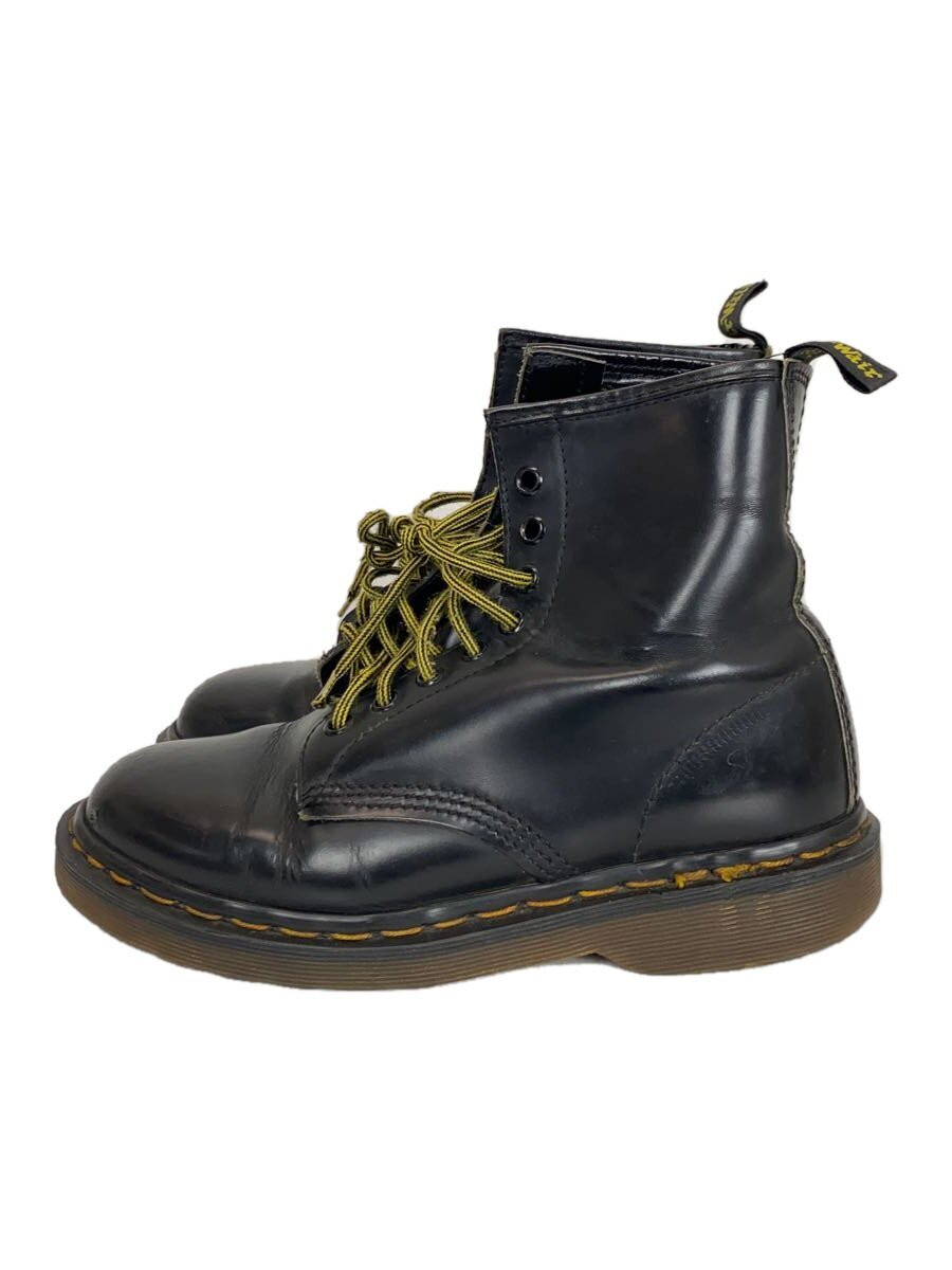 Dr. Martens 8-Hole Boots/Lace-Up Boots/25Cm/Black/Leather 858