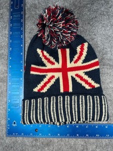 Marku UK - Berretto con bandiera del Regno Unito, rosso/bianco/blu., Etichettalia unica