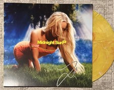 ZARA LARSSON SIGNED MIDNIGHT SUN LIMITED YELLOW VINYL LP - BECKETT COA
