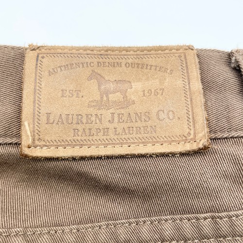 LAUREN Ralph Lauren Womens 10 Capri Pants Medium Brown 100% Cotton Chino - Picture 11 of 11