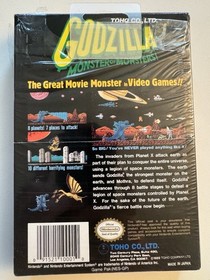 Godzilla Monster Of Monsters NES CIB