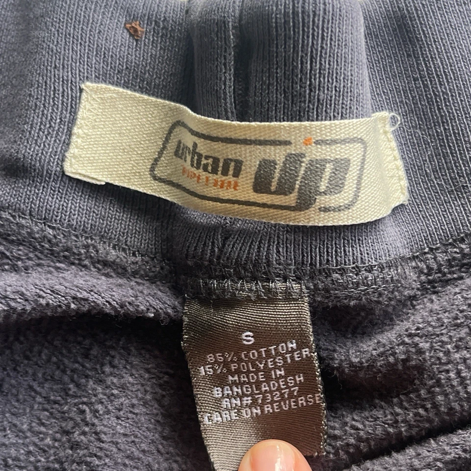 VINTAGE 2000s MENS URBAN PIPELINE GREY SWEATPANTS W/ POCKETS SIZE: S GOOD - Image 2 of 4