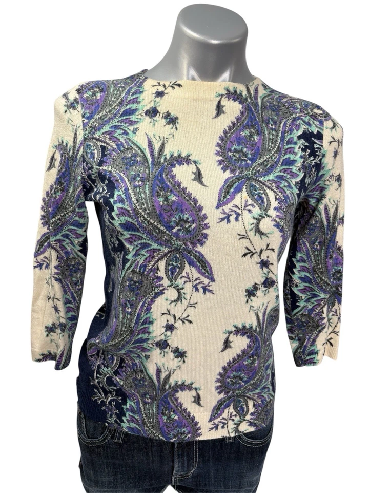 Talbots Pure Cashmere Pullover Sweater Women’s Size Petite Small - Image 2 of 4