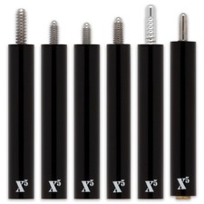 Action X5 EXTFX5B 5" Black Forward Pool Cue Extension