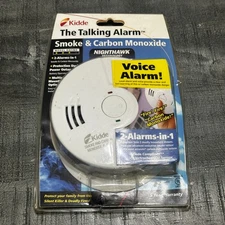 Kidde Talking Combination Alarm Smoke Carbon Monoxide Detector
