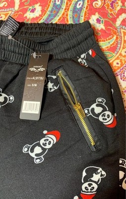 Pull on lounge pj  xmas Panda pants