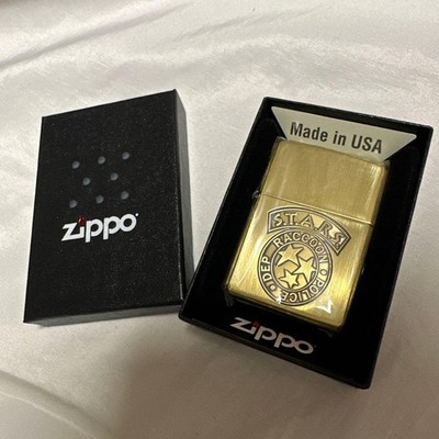 Zippo Biohazard S.T.A.R.S. 20th Anniversary Brass Antique Finish