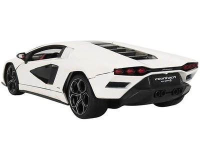 Lamborghini Countach LPI 800-4 White with Black Accents and Red Interior ''Specia