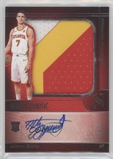2024-25 Panini Silhouette 13/99 Nikola Durisic #SIL-NIK Auto 3d3