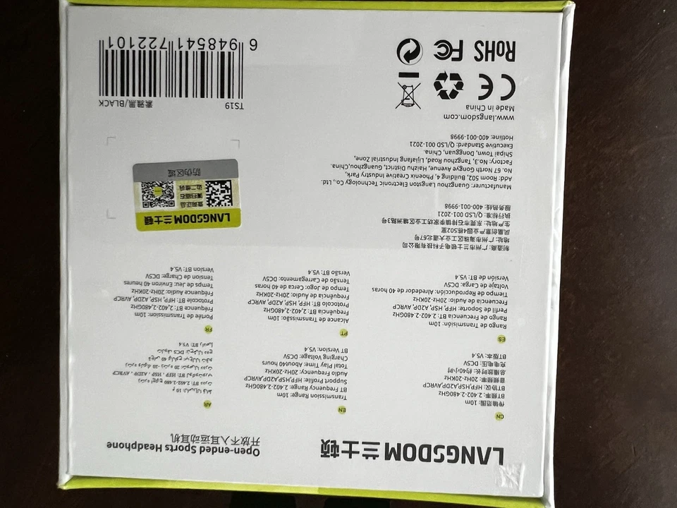 Auriculares Bluetooth Foto 2 de 4