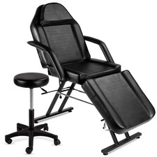 71in 3-Section Multipurpose Massage Bed Spa Salon Facial Tattoo Chair