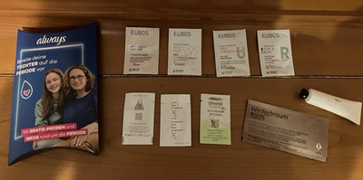 10 x Reisegrößen: für Körper,Haut, & Haar... Eubos, uberlube, always, medipharma
