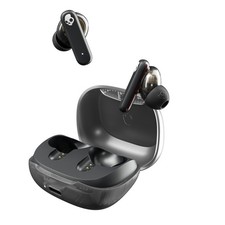 Skullcandy Smokin' Buds XT True Wireless in-Ear Earbuds, Midnight Smoke