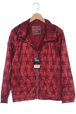 Superdry Jacke Damen Anorak Jacket Kurzmantel Gr. EU 38 Bordeaux #lnaf09w