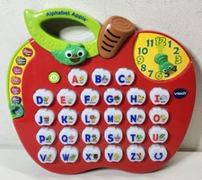 VTECH Educational ABC Alphabet Musical Learning Apple Game Kids Toy Tested