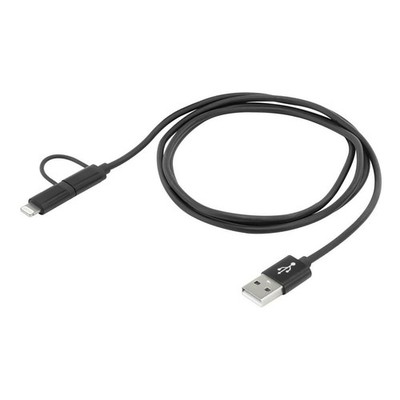 Ansmann USB 2in1 Daten- und Ladekabel - Kabel