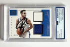 Stephen Curry Signed 2017-18 Panini Encased Dual Jerseys Patch /99 Auto PSA/DNA