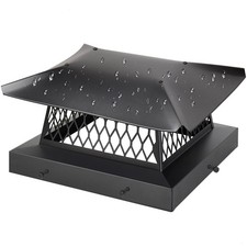 CLLOMAGY 13x13 Chimney Cap Chimney Cover,Fireplace Chimney Caps Outside Flue