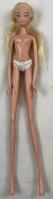 MGA Hi Glamm Julia Mode Puppe 2007 Giochi Preziosi Super Lange Beine Rare Blau