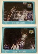 1997-98 Upper Deck Diamond Vision #24 Signature Moves #S24 David Robinson