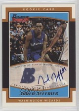 2002-03 Bowman Signature /999 Jared Jeffries #SE-JJ Rookie Auto RC