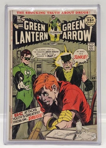 Dc GREEN LANTERN #85 Drug Issue Neal Adams 1971 Vintage Classic