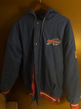 buffalo bills starter jacket large