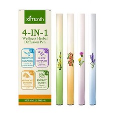 4X Natural Herbal Diffuser with Mullein Thyme...