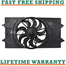 Engine Cooling Fan Assembly For 03-07 Saturn Ion 2.2L Free Shipping